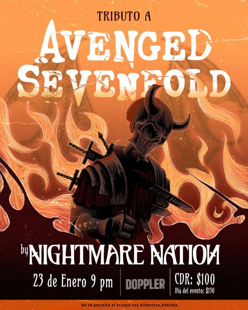 Tributo a Avenged Sevenfold en San Luis Potosí